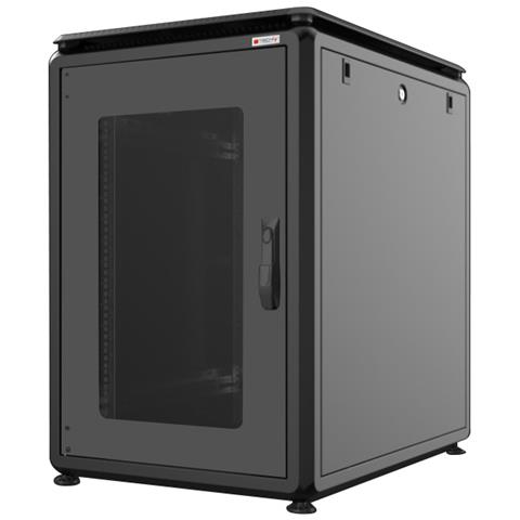 Armadio Rack 19" I-CASE EV-1661BK 16U Colore Nero - Foto 2