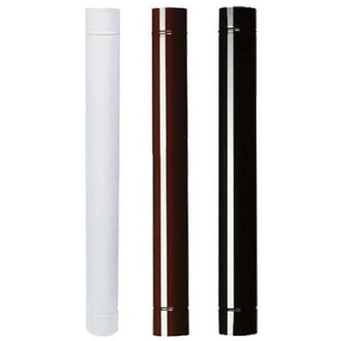 Tubo Smaltato Per Stufe Cm 50 Diam. 13 Nero - Foto 1