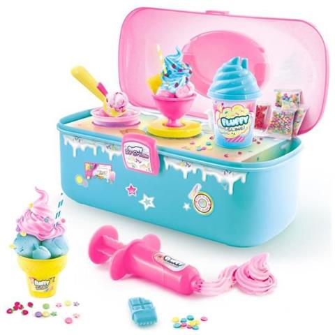 Slime Fluffy Case - Crea Il Tuo Fluffy Slime Fai-da-te E Conserva I Tuoi Shaker Nella Tua Vanità - Dai 6 Anni - Ssc206 - Foto 1