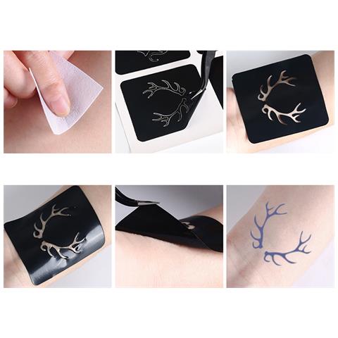 Tatuaggi Temporanei Realistici Black - Foto 2