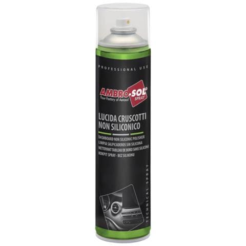 Lucida Cruscotti Spray Non Siliconico Detergente Pulizia Plastiche Interni 0.6l - Foto 2