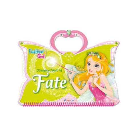 Lili Chantilly - Disegna E Vesti Le Fate. Fashion Girl. Con Adesivi. Ediz. A Colori. Ediz. A Spirale - Foto 1