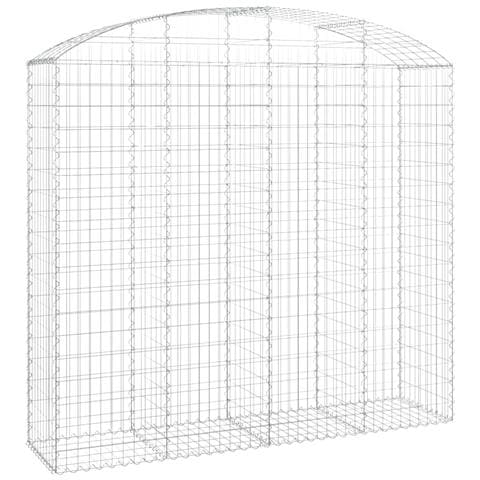Cesto Gabbione Ad Arco 200x50x180/200 Cm Ferro Zincato - Foto 1