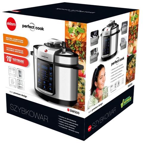 SW500 PERFECT COOK 5 L Stainless steel 900 W - Foto 8