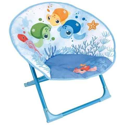 Ma Petite Carapace Pieghevole Sedile Lunare Tartarughe Acquatiche Per Bambini 47 X 54 X 42 Cm - Foto 1