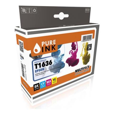 170745990021 Cartuccia D'inchiostro Compatibile Nero, Ciano, Magenta, Giallo 4 Pezzo (i) - Foto 1