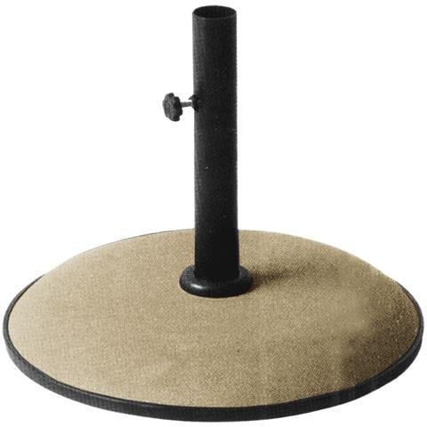 Base Ombrellone In Cemento Colorato Tonda 50 Cm Kroma - Foto 1