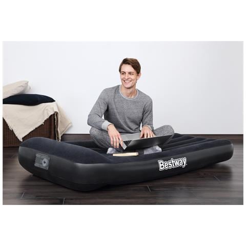 Materasso Airbed Gonfiabile Singolo Con Pompa Elettrica Integrata Bestway 67556 - Foto 2
