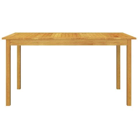 Set Mobili Da Pranzo Per Giardino 7 Pz Grigio - Foto 3