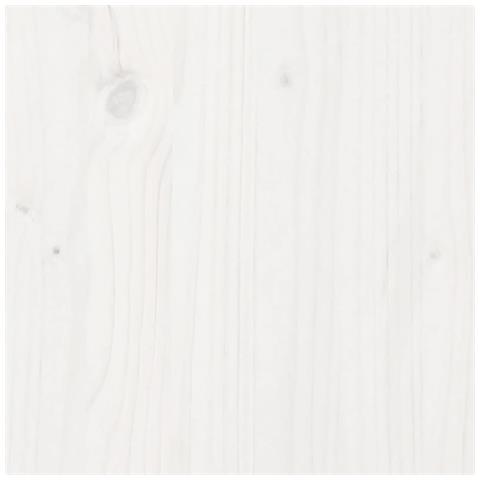 Letto per Bambini con Tetto Bianco 90x190cm Legno Massello Pino - Foto 2