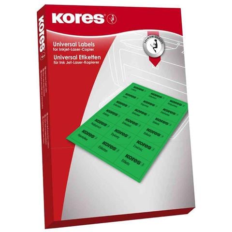 L7042G etichetta non adesiva 2100 pz Verde Rettangolo - Foto 1