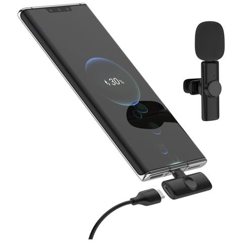 Microfono Lavalier K11, Plug & Play. Riduzione Del Rumore, Bassa Latenza, Wireless, 2.4ghz. Per Ios E Android. - Foto 6