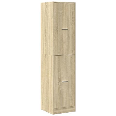 Armadietto Da Farmacia Rovere Sonoma 40x41x174,5 Cm Truciolato - Foto 3