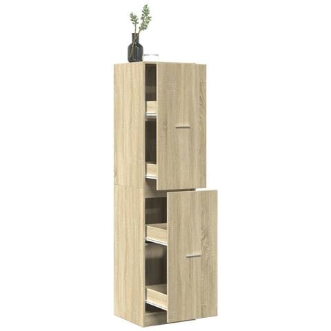 Armadietto Da Farmacia Rovere Sonoma 40x41x174,5 Cm Truciolato - Foto 1