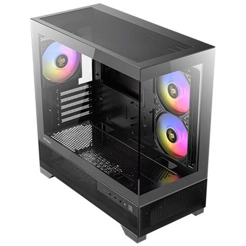 Case CX500M ARGB Mini Tower Micro-ATX / Mini-ITX 2 Porte USB 3.0 Colore Nero (Finestrato) - Foto 9