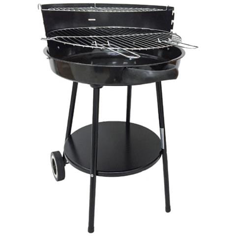 Barbeque Esterno A Carbonella Griglia Estate Campeggio In Acciaio Mod Illinois - Foto 1