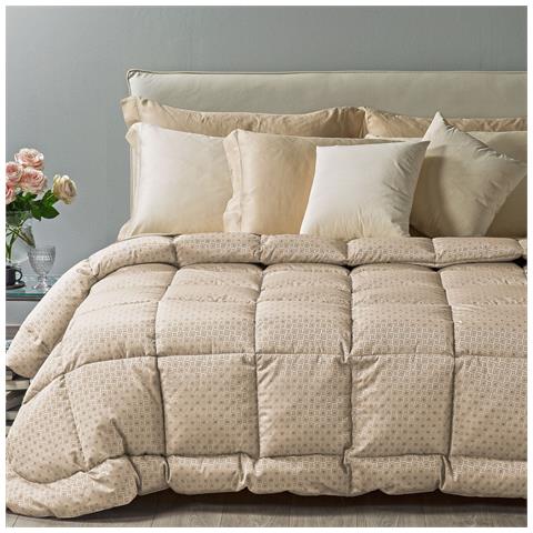 Trapunta In Piuma Matrimoniale Dreaming Canada In Raso Jacquard Colore Rosa Misura Matrimoniale - Foto 2