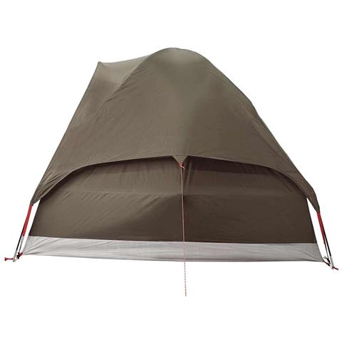 Tenda da Campeggio a Cupola per 6 Persone Marrone Impermeabile - Foto 8
