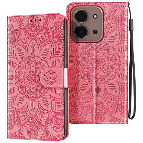 Custodia A Portafoglio Per Redmi 15c Con Motivo Mandala E Porta Carte - Foto 1