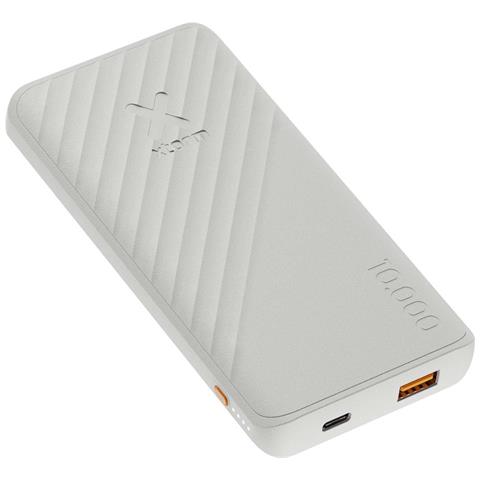 Powerbank Go2 U 15w 10000 Mah Con 2 Porte Usb-a/usb-c Rapido, Bianco - Foto 1
