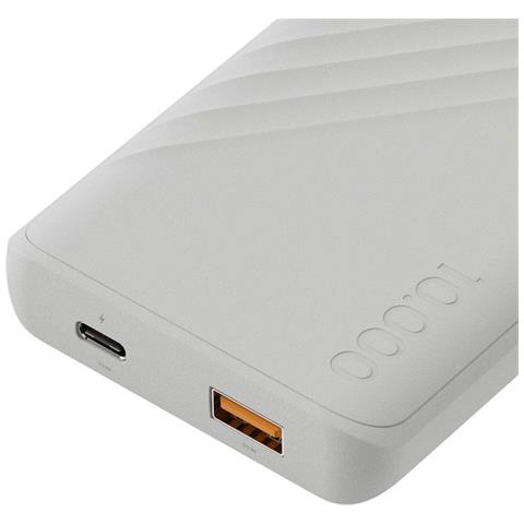 Powerbank Go2 U 15w 10000 Mah Con 2 Porte Usb-a/usb-c Rapido, Bianco - Foto 2