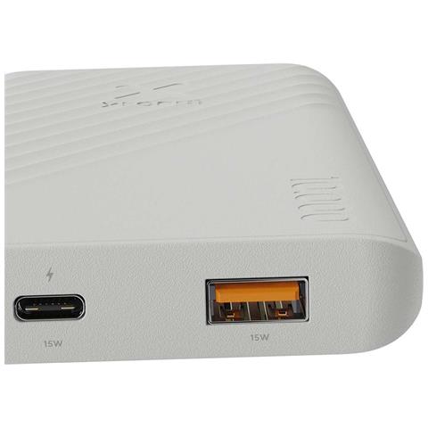 Powerbank Go2 U 15w 10000 Mah Con 2 Porte Usb-a/usb-c Rapido, Bianco - Foto 4