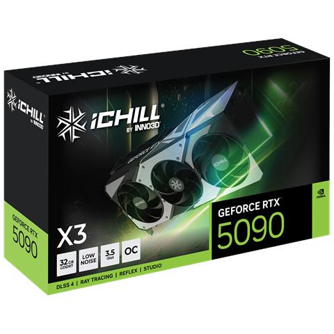 iChill GeForce RTX 5090 X3 32 GB GDDR7 PCI Express 5.0 3 x Ventola - Foto 1