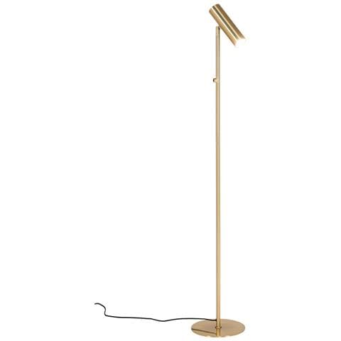 Lampada Da Terra Parigi-ottone-metallo-25x25x150 Cm - Foto 2