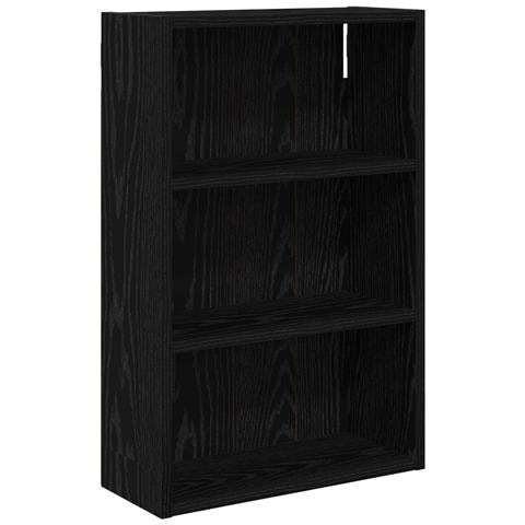 Armadio da bagno a muro Rovere Nero 40 x 16 x 62,5 cm - Foto 1