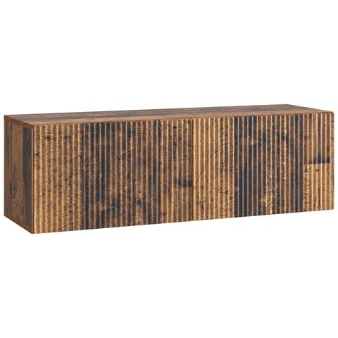 Mobile Porta TV da Muro Legno antico 98 x 31 x 30 cm - Foto 1