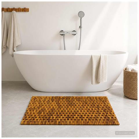 Tappetini da bagno Naturale 85 x 120 cm - Foto 2