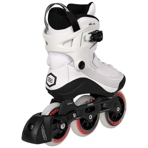 Khaan Junior SQD Nero. Pattini in linea regolabili per bambini (27-30) - Foto 1