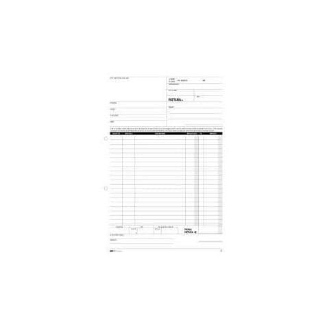 Cf10blocco Fattura 1 Aliq 50x2ric - Foto 1