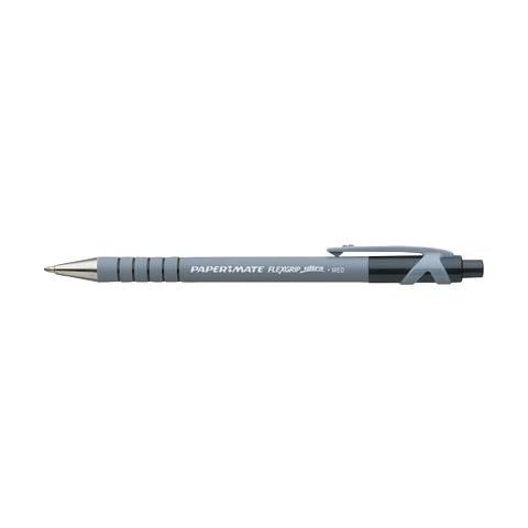 conf. 12 Penna a sfera FlexGrip Ultra nero medio 1 mm S019 - Foto 2