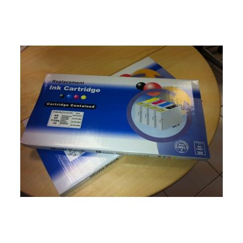 10 Cartucce Compatibili T0711-712-713-714 (4x Black+6 Color) - Foto 1