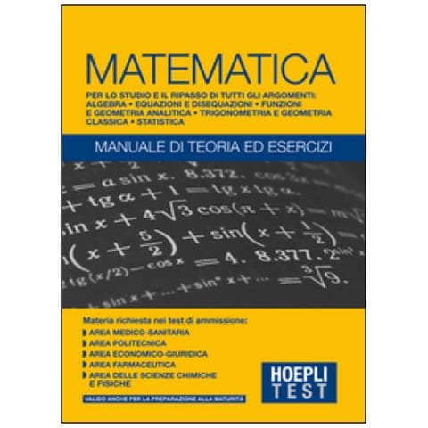 Test. Matematica. Manuale di teoria ed esercizi - Foto 2
