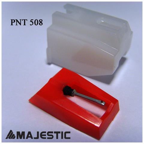 Puntina di Ricambio Giradischi Pnt-508 Audiola 33/45/78 Giri / min Colore Nero - Foto 2