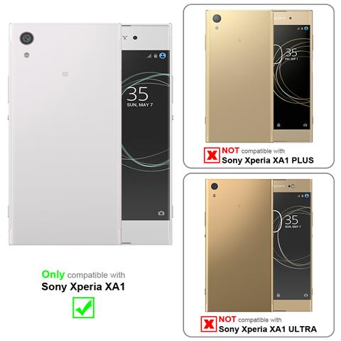 Catena Di Telefoni Cellulari Compatibile Con Sony Xperia Xa1 In Nero Argento - Coperchio Protettivo In Silicone Con Anelli D'oro, Cinturino In Corda E Custodia Staccabile - Foto 10