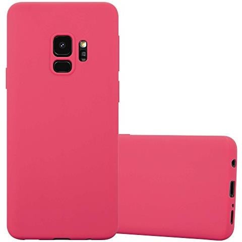 Custodia Compatibile Con Samsung Galaxy S9 In Candy Rosso - Coperchio Protettivo In Silicone Tpu Flessibile - Foto 1