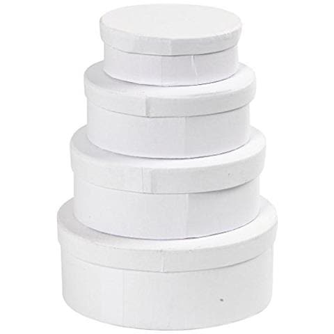 264030 c Scatole Ovali, L: 10 + 12 + 14 + 16 cm H: 4 + 5 + 6 + - Foto 2