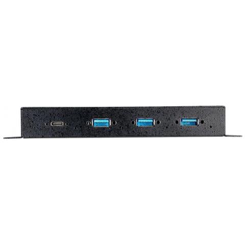 Hub Usb C A 4 Porte 10 Gbps Adattatore Usb Type-c In Metallo - Foto 2