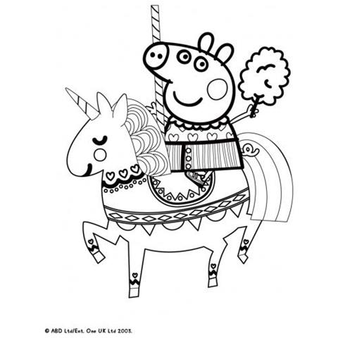 Set Da Disegno Peppa Pig Junior Viola / Rosa 31 Pz - Foto 7