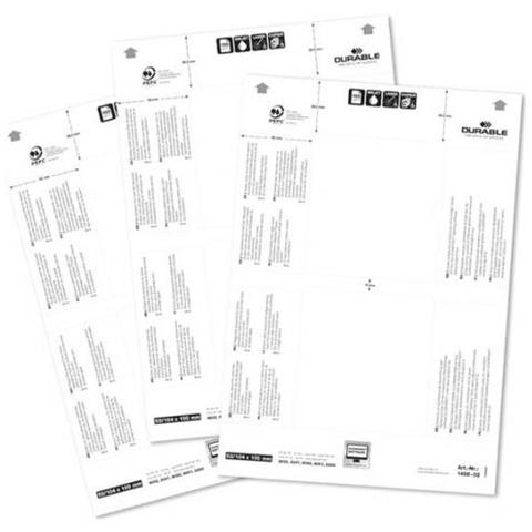 52/104 X 100 Mm Bianco Rettangolo 40 Pezzo (i) - Foto 3