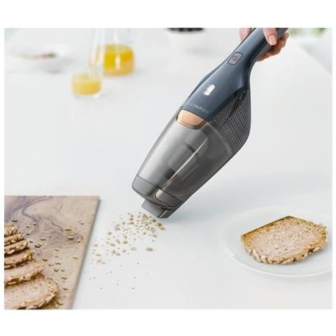 EERC75DB Scopa Ricaricabile 2 in 1 senza Sacco Capacità 0.5 Litri Colore Blu - Foto 5