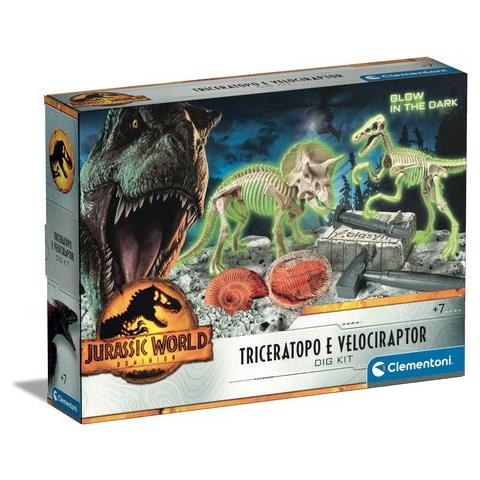 Gioco Educativo Clementoni 19307 Scienza E Gioco Triceratopo+velocirap - Foto 1