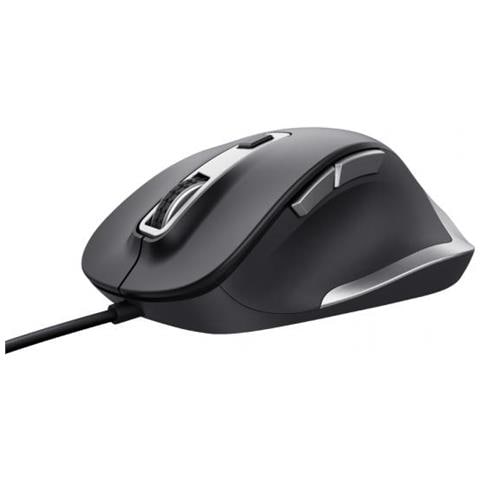 Mouse Fyda Ottico 6 Tasti 5000 DPI Colore Nero - Foto 1