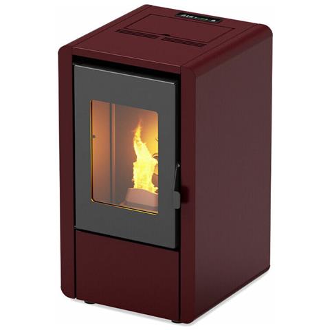Stufa Pellet Petite Z6 Bordeaux Amg - 7 Kw - Foto 1