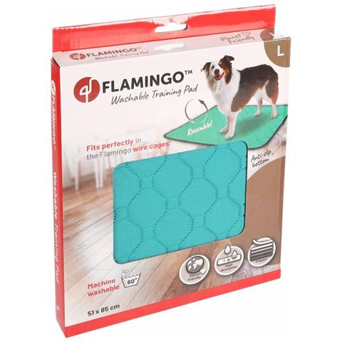 Tappetino Addestramento Antiscivolo Lavabile Patsy L Verde - Foto 3