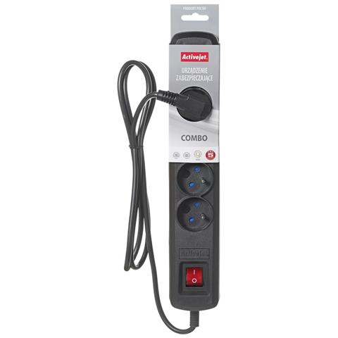 Multipresa 5 Prese Con Interruttore Acp-5gn (5 M) - Foto 2