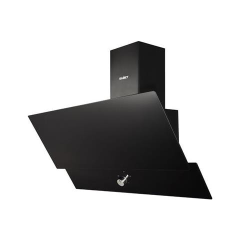 Cappa a Parete Turbine Aspirante 90 cm Colore Nero - Foto 1